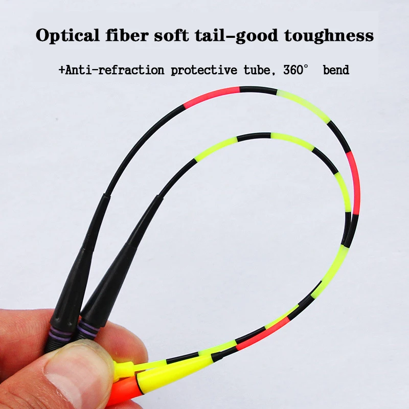 2025New Sensor de gravedad cola + flotador tubo carpa mordida gancho giro rojo al aire libre accesorios de pesca de alta calidad 7 especificaciones elegir - imagen 4
