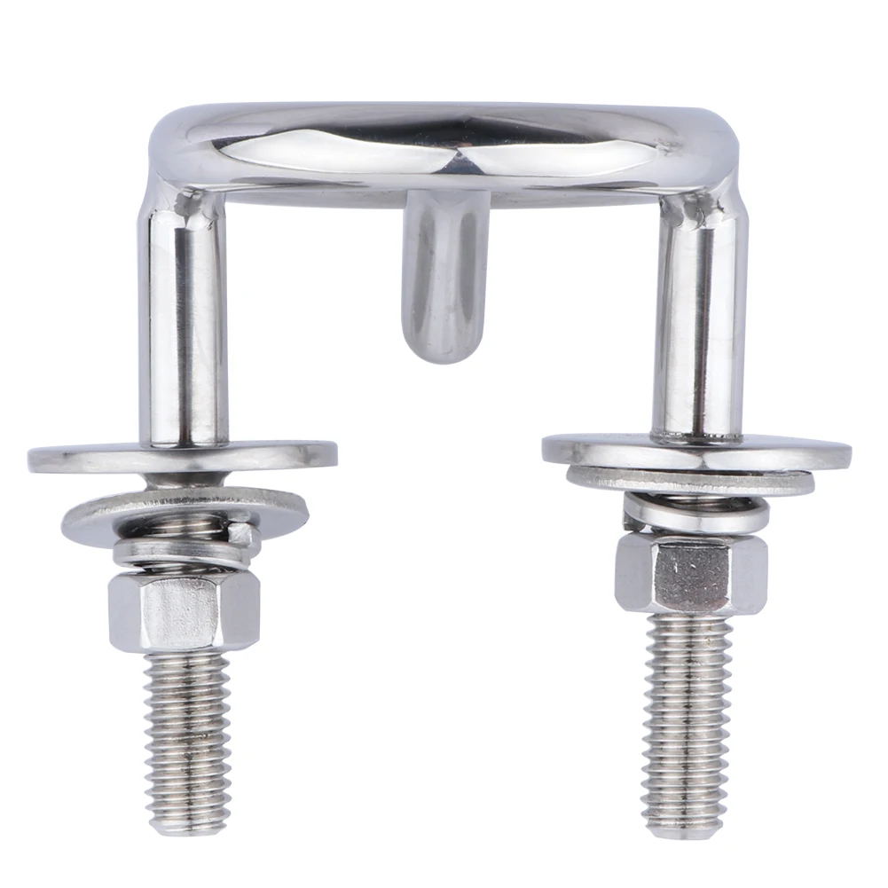 Boat Parts Accessories Marine Stainless Steel Transom Mount Ski Tow Boat Hook for Boats - imagen 3