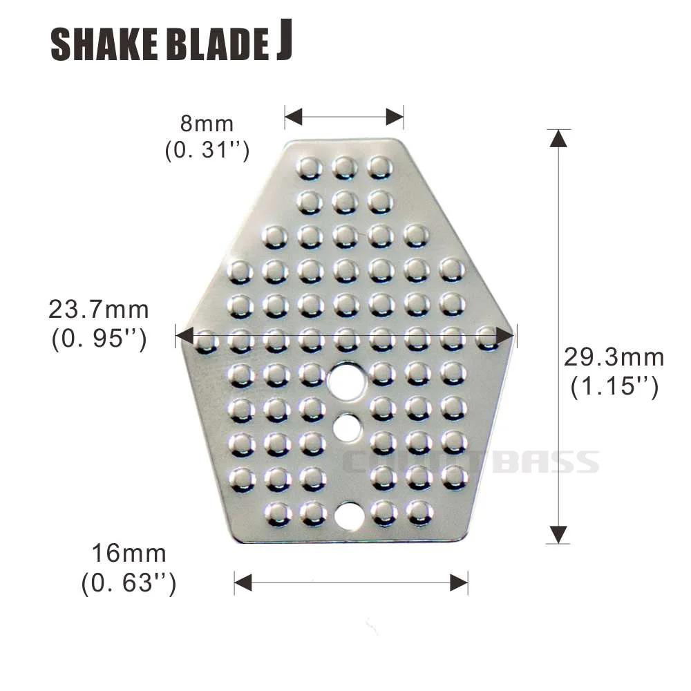 Countbass Chatterbait cuchillas vibrantes acero inoxidable - imagen 3
