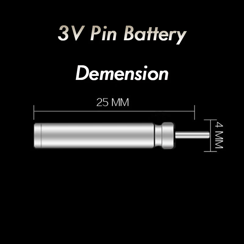 WLPFISHING-flotadores eléctricos de pesca, baterías CR425, luz nocturna de 3V, celdas de Pin de litio, batería desechable, 20 unidades por lote - imagen 3