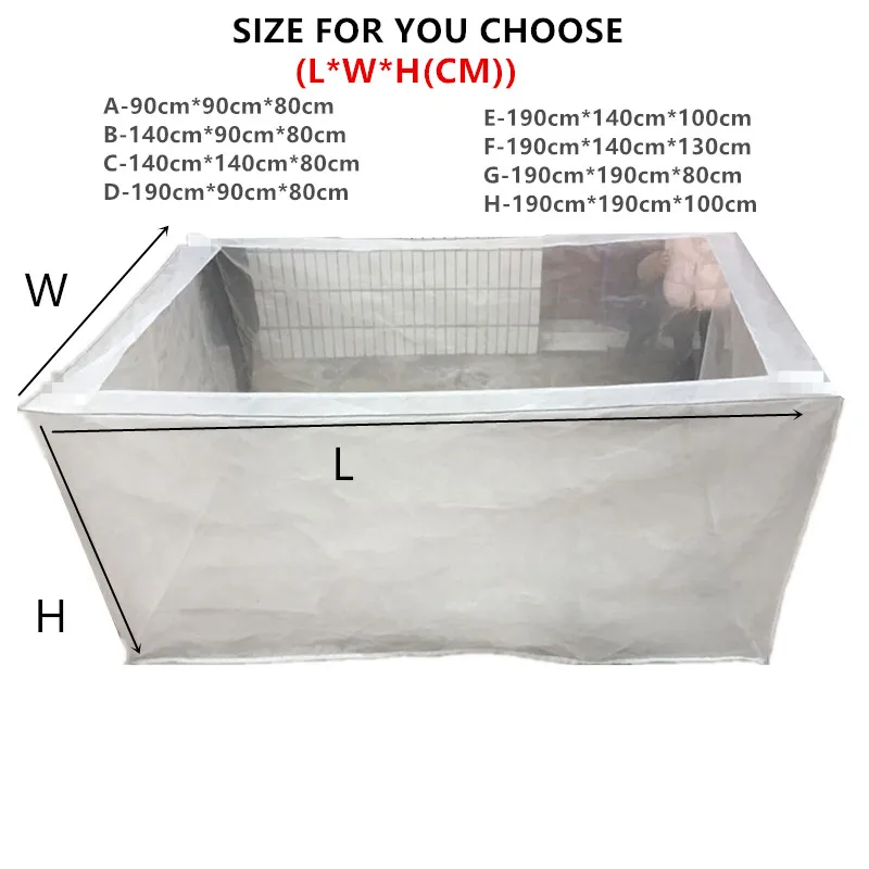 Red De cría multifunción, jaula De pesca, producto De granja, herramienta De incubación De plántulas De peces, red Rede Speca Smal - imagen 2