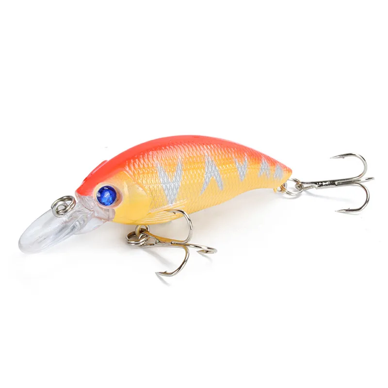 Crankbait-señuelo de Pesca Artificial, cebo duro flotante de 7,5 cm y 8,5g, aparejos de Pesca Leurre, Swimbait, trucha, 1 unidad - imagen 3