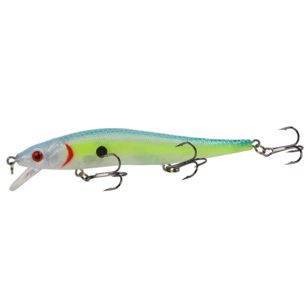 Señuelos duros de Pesca Artificial, cebo Crankbait con 3 ganchos Wobblers Swimbait, pececillos, 11,5 cm, 15g, 1 pieza - imagen 5