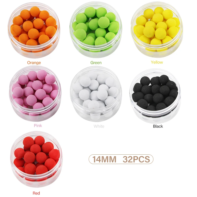 Mosodo-Boilies de pesca de carpa, cuentas flotantes, Eva Pop Up, 10mm, 12mm, 14mm, cebo insípido, 32 Uds., 30 Uds., 26 Uds. - imagen 4