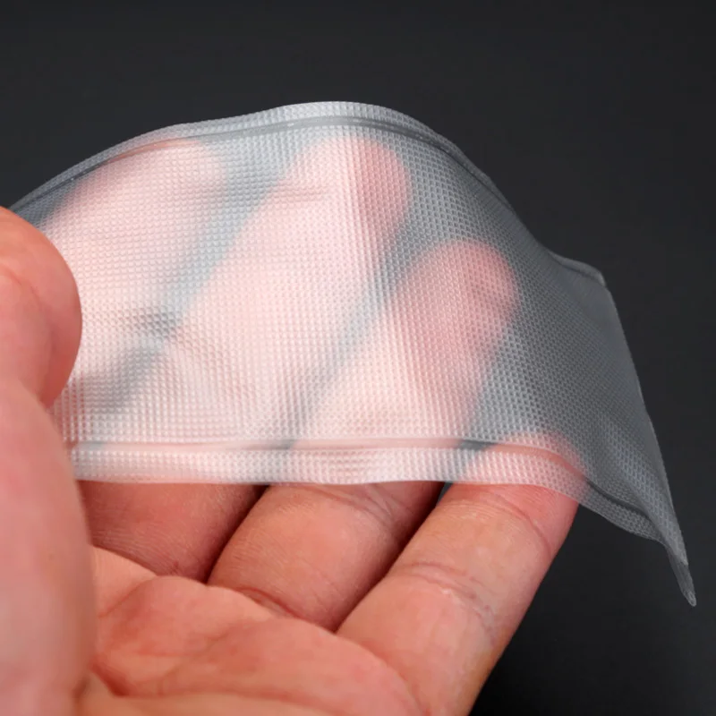 Mosodo-Bolsa de PVA de pesca Soluble en agua, bolsa de cebo de Boilie grueso, accesorios de herramientas de aparejos de pesca de carpa, 4 tamaños, 50 unidades por lote - imagen 4