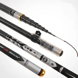 Caña spinning carbono ultraligera - Sección corta