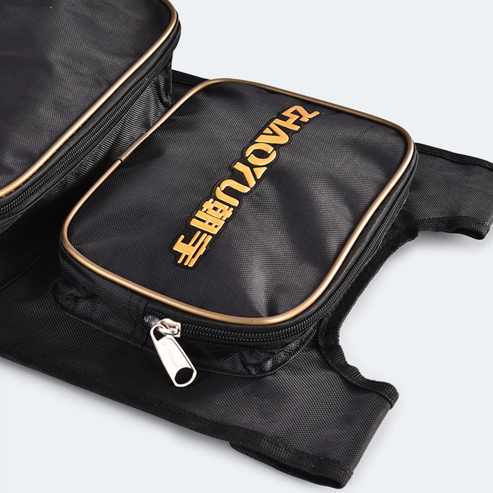 Bolsa de almacenamiento colgante para silla de playa y pesca, bolso impermeable para teléfono, bolsillos prácticos, bolsas de hombro portátiles con correas, XA476G - imagen 4