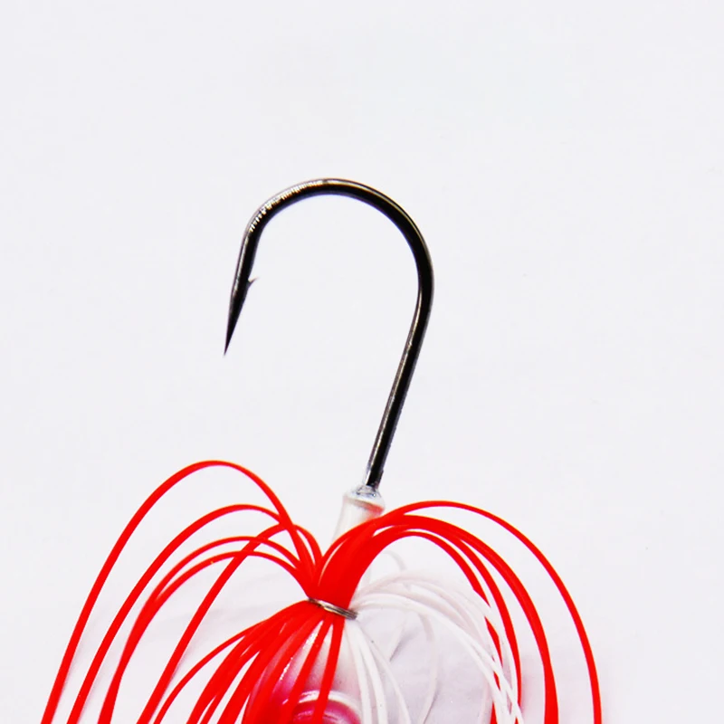 1 Uds señuelo de pesca 12/17g Wobblers señuelos Spinners cuchara cebo para Lucio Peche aparejos todos los cebos artificiales lentejuelas de Metal Spinnerbait - imagen 3