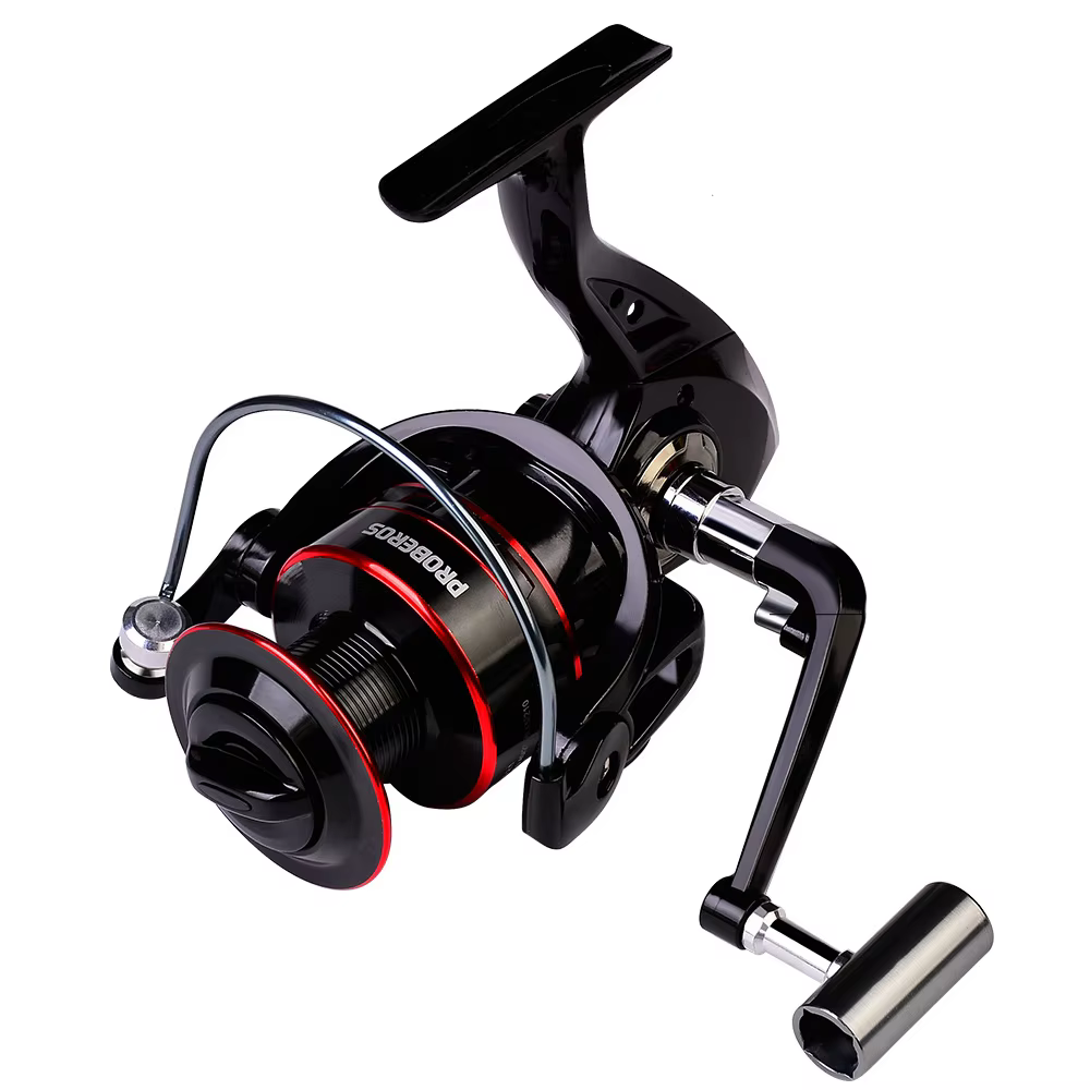 Carrete de pesca Rocker, bobina de Metal serie 1000-7000, 8kg, para agua salada - imagen 3