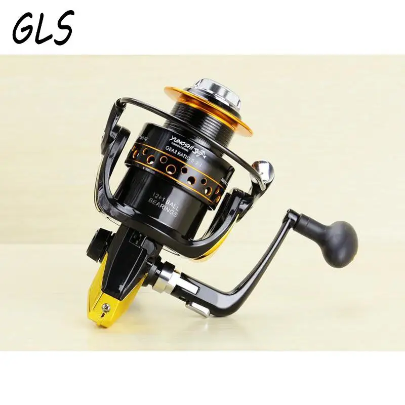 Rueda de pesca sin huecos, rodamiento de bolas, izquierda y derecha, serie BQ1000-7000, carrete giratorio, barco, roca - imagen 4