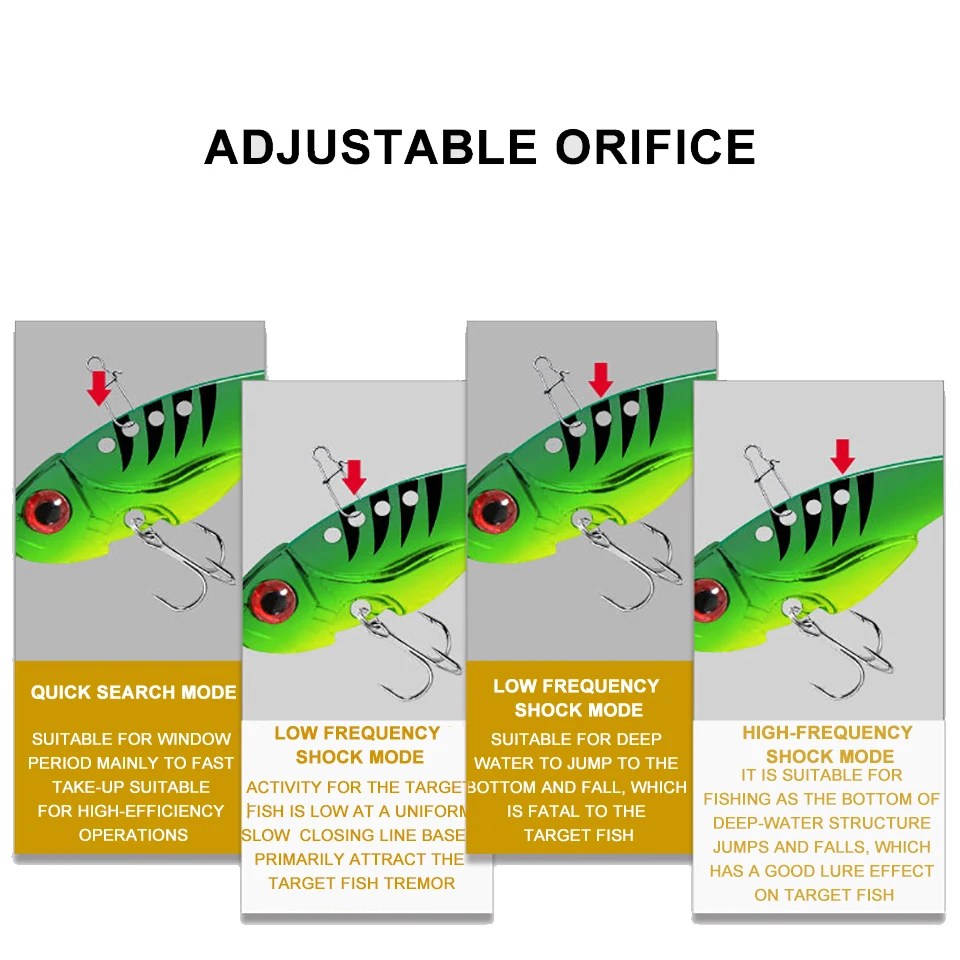 WALK FISH 1PCS Metal VIB 7g 12g Fishing Lure Vibration Spoon Hard Baits with Feather Crankbait Wobbler Swimbait Cicada Pesca - imagen 3