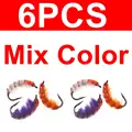 6pcs mix color