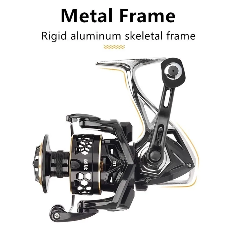 TEBEN GTS III carrete de pesca Jigging de Metal de agua salada mano izquierda derecha 9BB arrastre máximo 12-20Kg señuelo carpa Surf carretes de pesca - imagen 2