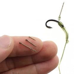 Accesorios de pesca de carpa, 20 piezas, cebo de carpa, picadura, Boilies emergentes, pines para el cabello, Chod Ronnie, aparejos de pesca con método alimentador