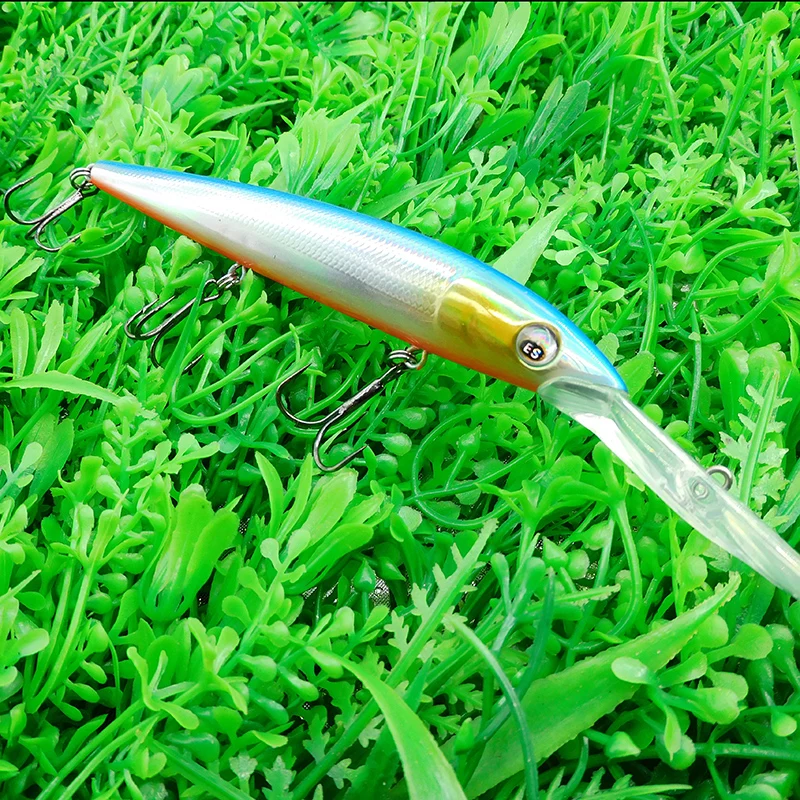ESFISHING-señuelo duro para pesca, cebo Artificial Wobbler de 120mm y 16G para buceo de 0-3,5 m, pececillos largos, calidad Jerkbaits, el mejor anzuelo de pescado - imagen 4