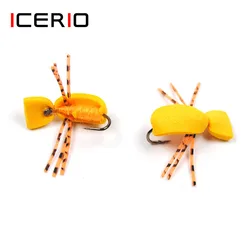 Escarabajo Espuma Naranja ICERIO – Mosca Seca Trucha