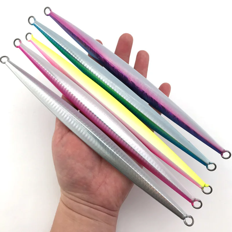 Jig-señuelo de Pesca Artificial, aparejos de Pesca de barco de aguas profundas, luminoso, hundimiento, 2022 Weight60-300g - imagen 4