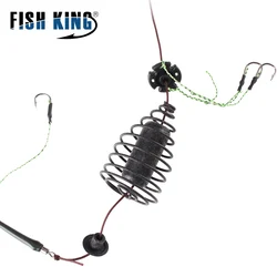 Anzuelos Feeder Acero Carbono Vis Koning – Púas Carpfishing 30-80g