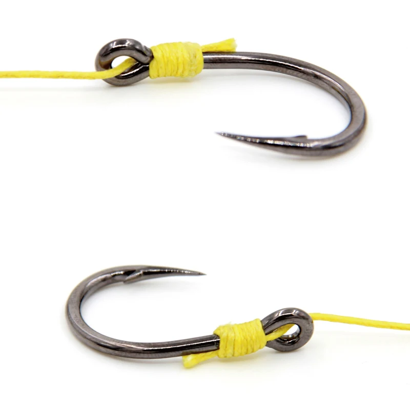 Mustad-anzuelos de Pesca profundos, anzuelos originales de hierro con púas, tabla de acero de alto carbono, 10827 4X - imagen 5