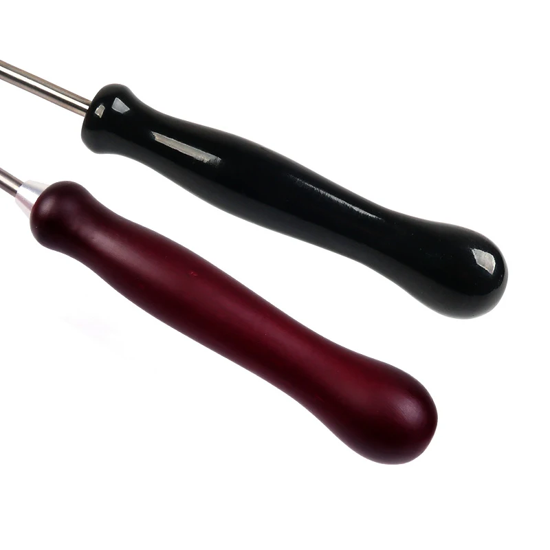 NILURE-Pala de camarón de aleación de titanio, mango de madera, 123g, 40cm, cebo de Camarón, herramientas de aparejos de pesca, accesorios de pesca