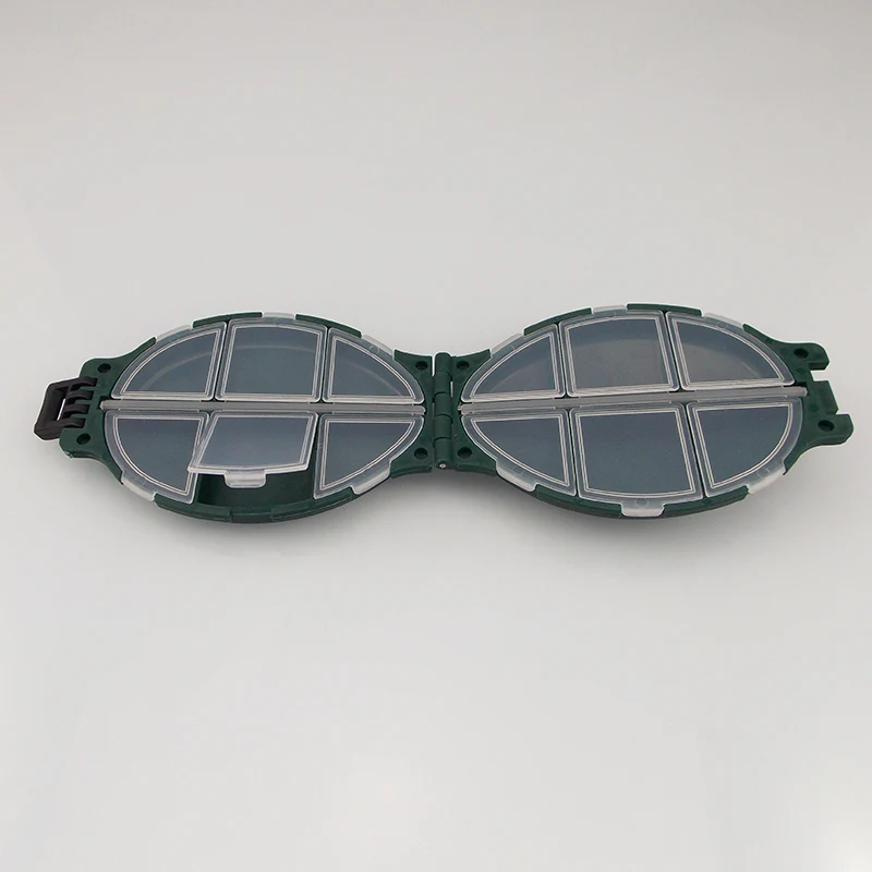 KESFISHING-Mini cajas de aparejos de pesca, estuche de almacenamiento de gancho, compartimentos, caja de señuelos de pescado, soporte de almacenamiento de plástico, accesorios de pesca - imagen 2