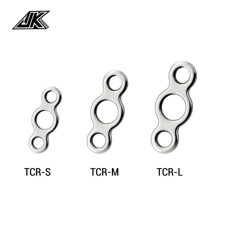 JK-Paquete de 2 anillos de pesca de alta resistencia, tres anillos sólidos sin costuras, 400-600LB, 304 para anzuelos de asistencia, plantilla, señuelo, anillo de aparejo redondo, pesca en agua salada - imagen 3