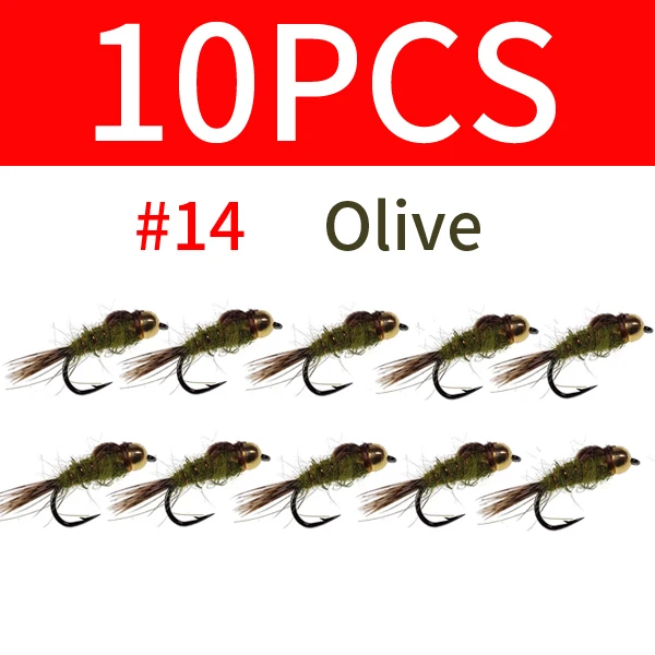 10pcs Olive
