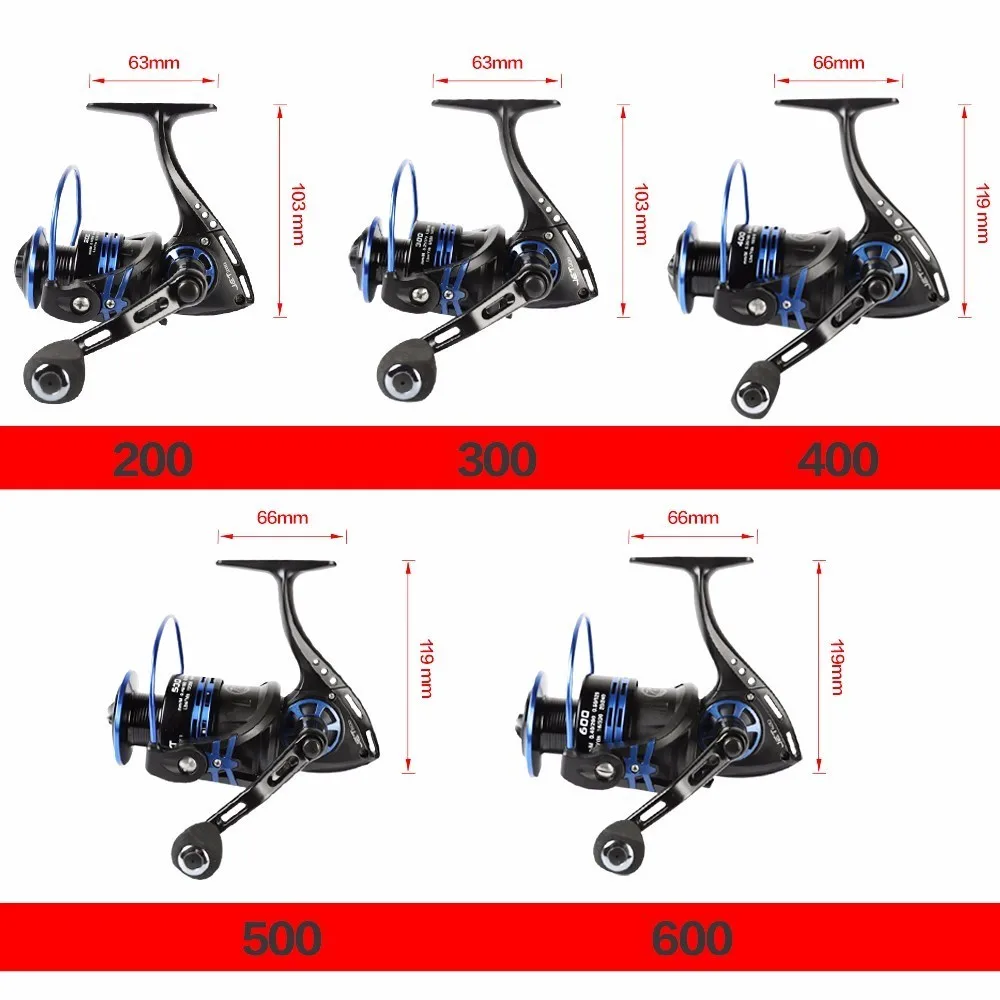 Teben-carrete giratorio para pesca de carpa, Max Drag accesorio Original de 18kg, 8 BB, 5,2: 1, para agua dulce, Serie 2000-6000, plegable, mango EVA - imagen 2
