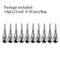 10pcs 14g sinkers