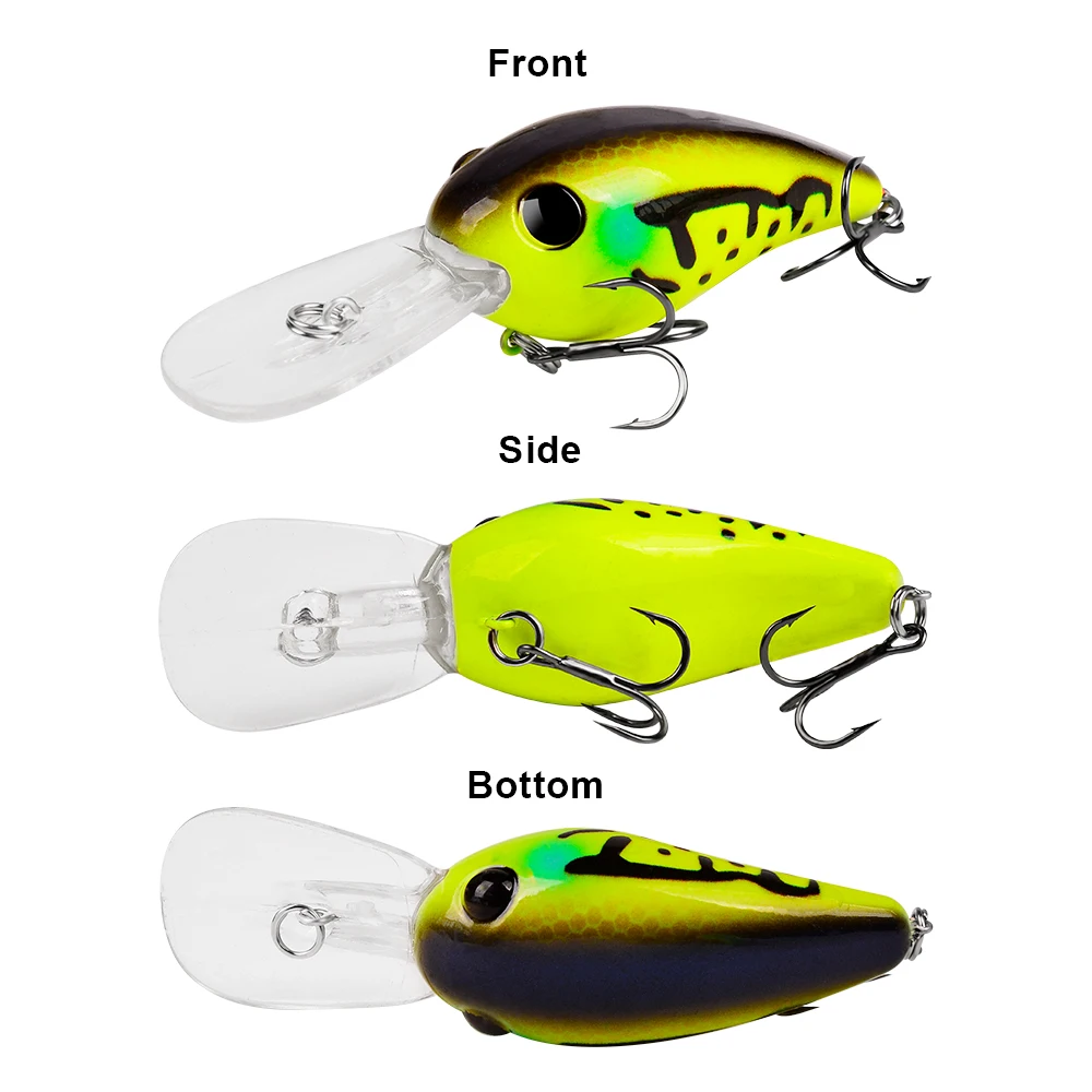 PROBEROS 5 uds cigüeñal 9cm-15g señuelo de Pesca flotante Trolling Minnow Wobblers cebos duros artificiales los nadadores PESCA DE Isca - imagen 5