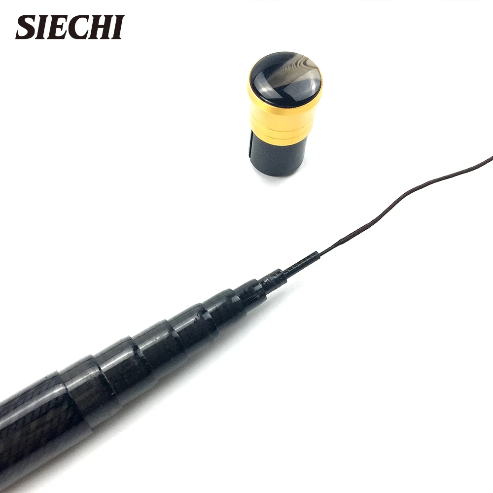 SIECHI-caña de pescar telescópica de fibra de carbono dura, superligera, 3,6 M/4,5 M/5,4 M/6,3 M/7,2 M - imagen 5