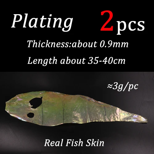 2pcs Plating color
