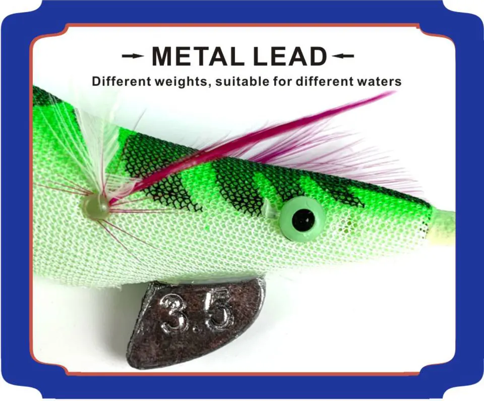 Lead de metal: señuelo de pesca versátil para diversos entornos acuáticos