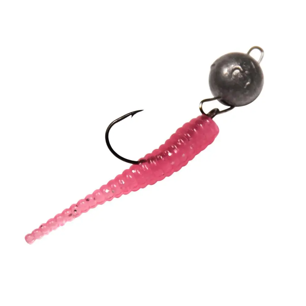 THKFISH 50 Uds gusanos de señuelo suave 3,5 cm 0,2g cebos artificiales de silicona Wobblers simulados sábalo cebos blandos accesorios de pesca - imagen 3