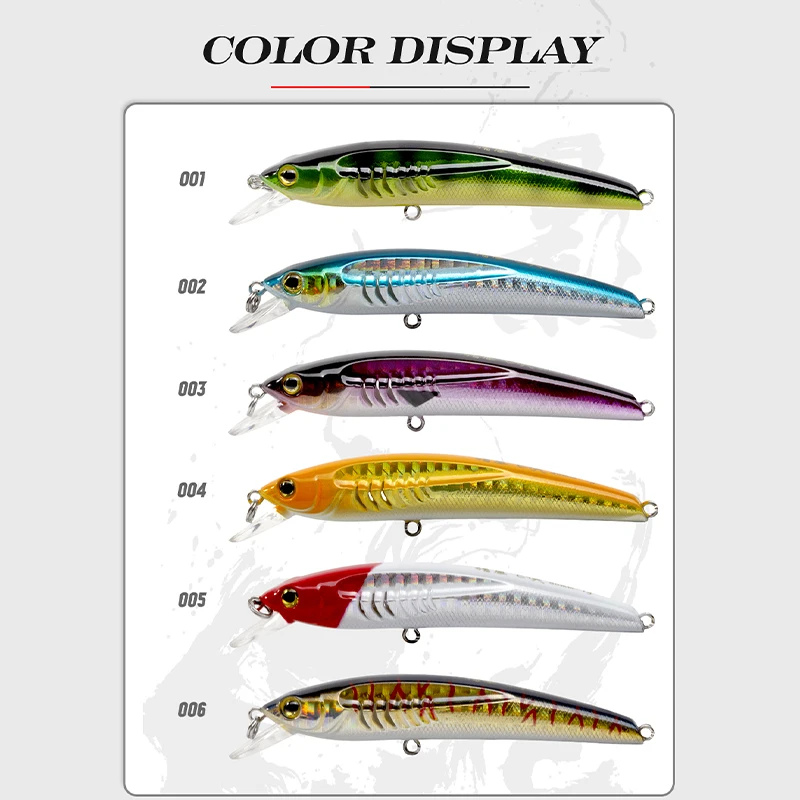 Hunthouse-señuelo duro flotante para pesca, anzuelo jerkbait wobbler mustad, cebo de superficie de agua salada de Japón para lubina, 80mm/7g - imagen 5