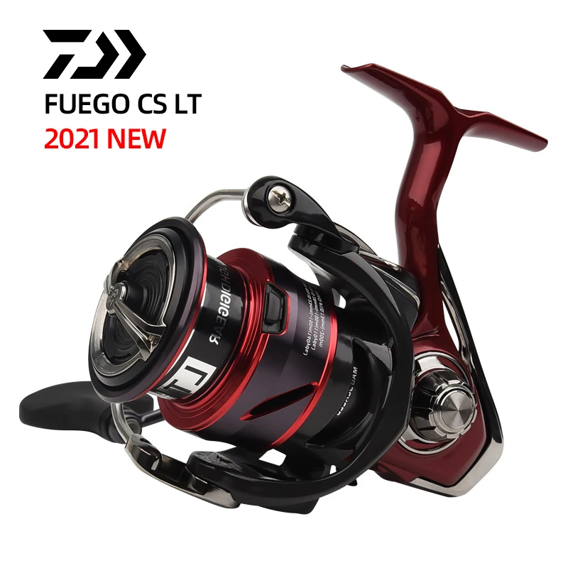DAIWA FUEGO-carrete de pesca giratorio CS LT, 6 + 1BB, máximo arrastre, 12KG, ZAION V, 2021 - imagen 3