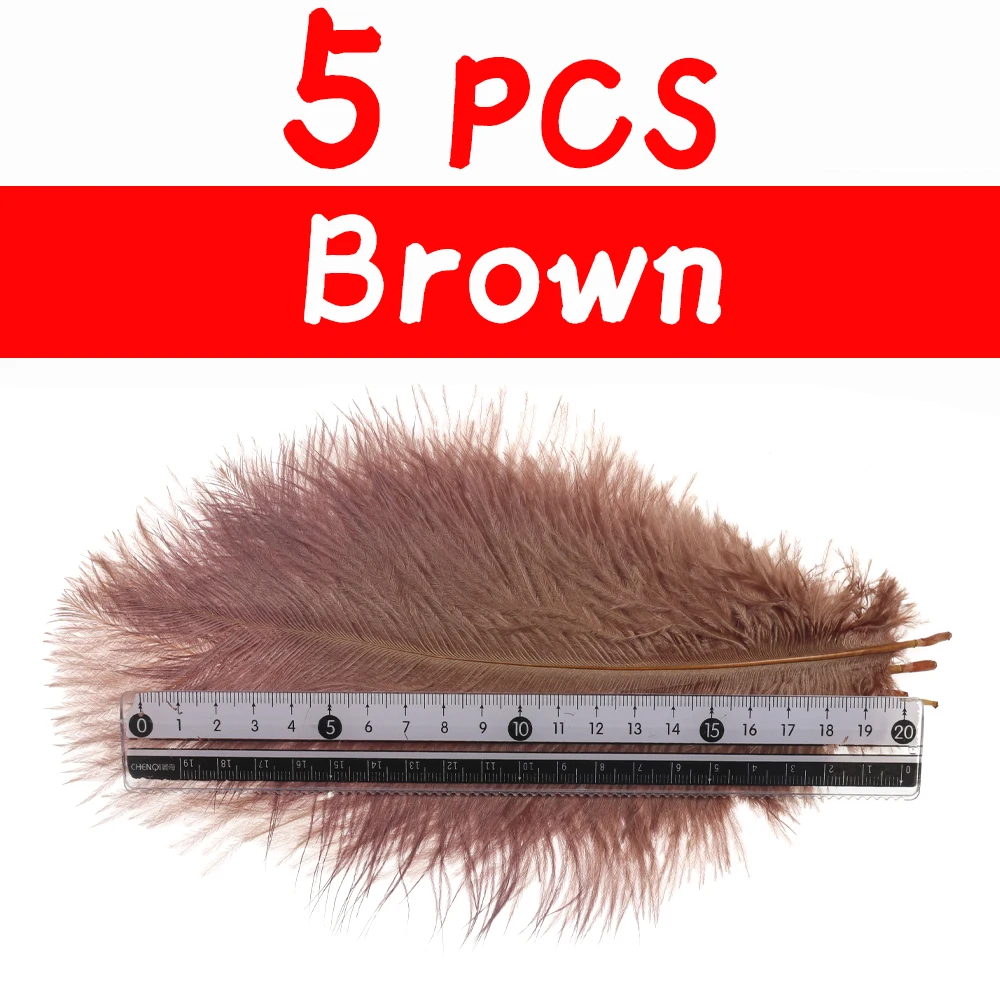 5pcs Brown