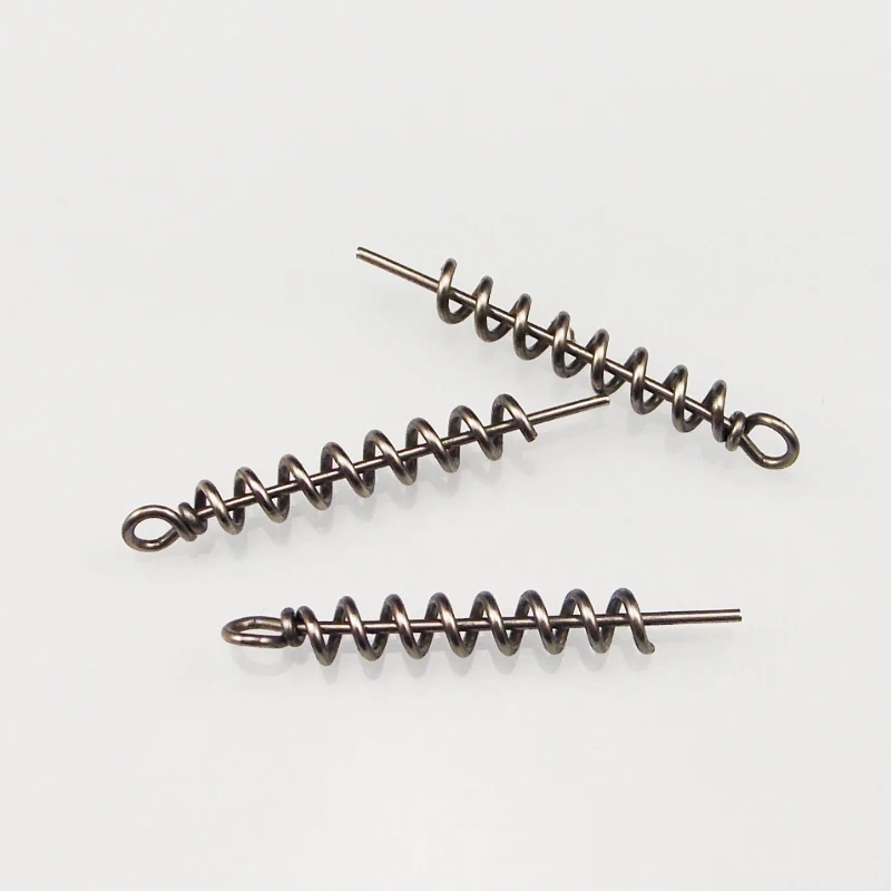 KESFISHING-accesorios de pesca, gancho conector de 15mm, 25mm, 35mm y 40mm, cebo suave, pasadores de centrado de resorte, pestillo fijo, aguja giratoria - imagen 5