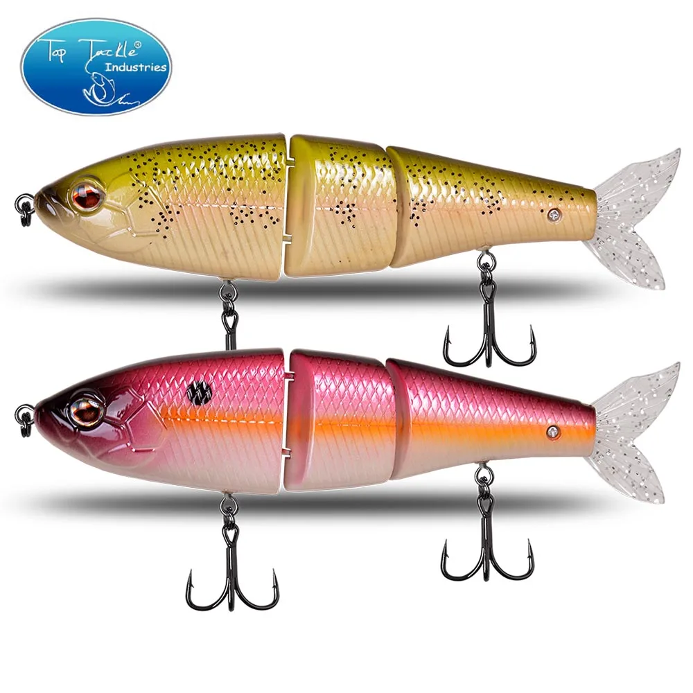 Señuelos de pesca flotantes de hundimiento lento, cebos articulados para Lucio, lubina, 180mm, 7,2 ", señuelo CF, señuelo de pesca de agua salada - imagen 4