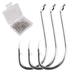 Anzuelo Jigging Japonés acero inoxidable – Púas anilladas vástago largo 1#-10#