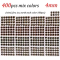 4mm  400pcs mix