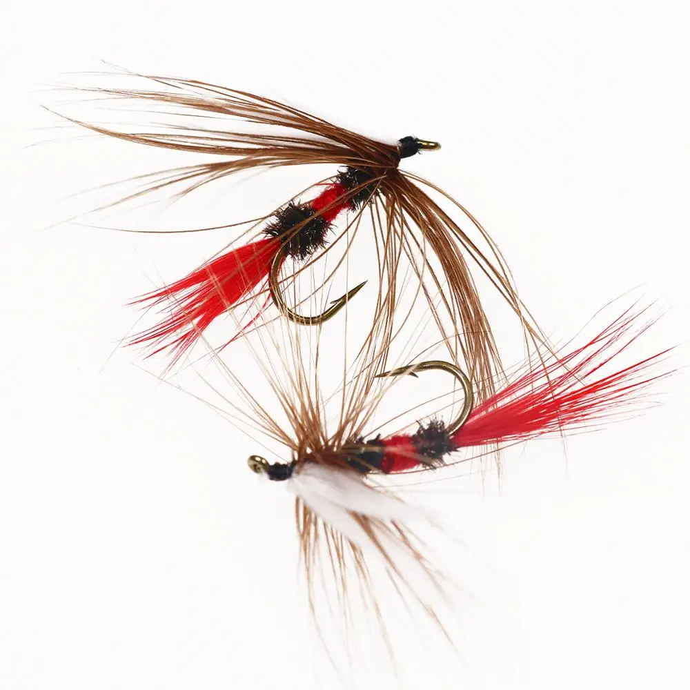Wifreo-señuelo de pesca con mosca para trucha, cebo de moscas secas, tamaño #10, 10 piezas - imagen 4