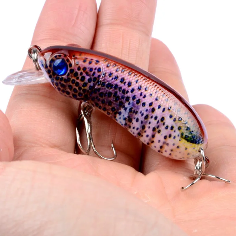 Señuelos de Pesca de pececillos artificiales, cebo duro de 6cm y 10g, Swimbait Wobblers Perch Crankbait, 1 unidad - imagen 2