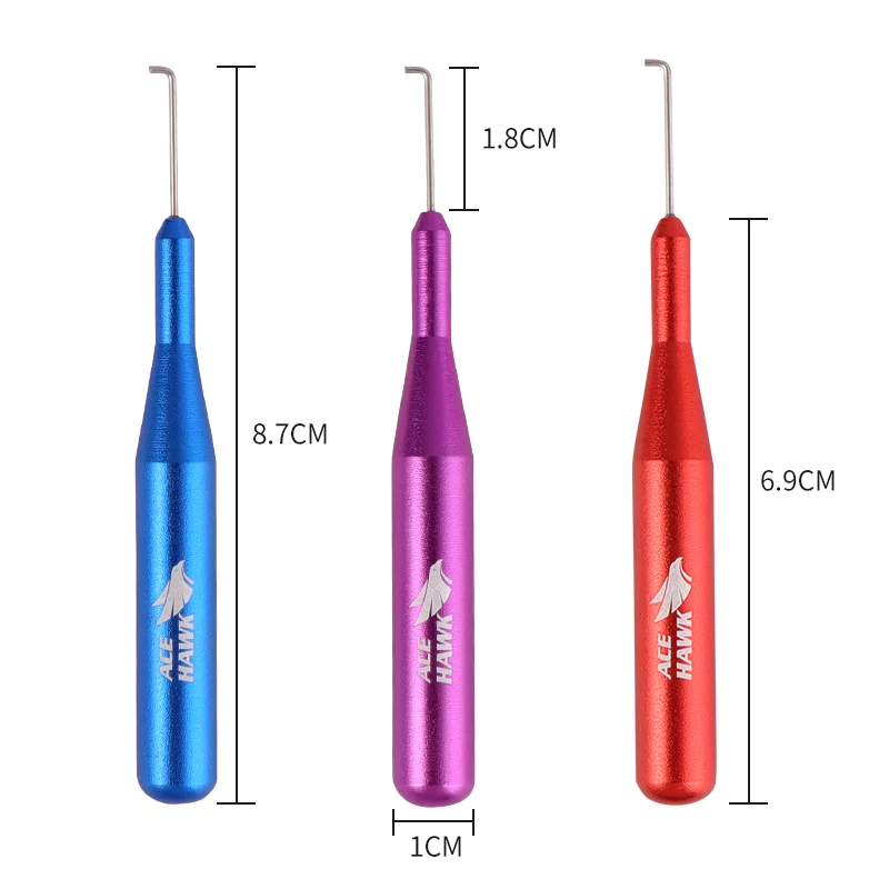 Ace Hawk-carrete de pesca, extractor de rodamientos DIY, removedor de cubierta de mango de nudo - imagen 2