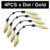 4pcs x Dot Gold