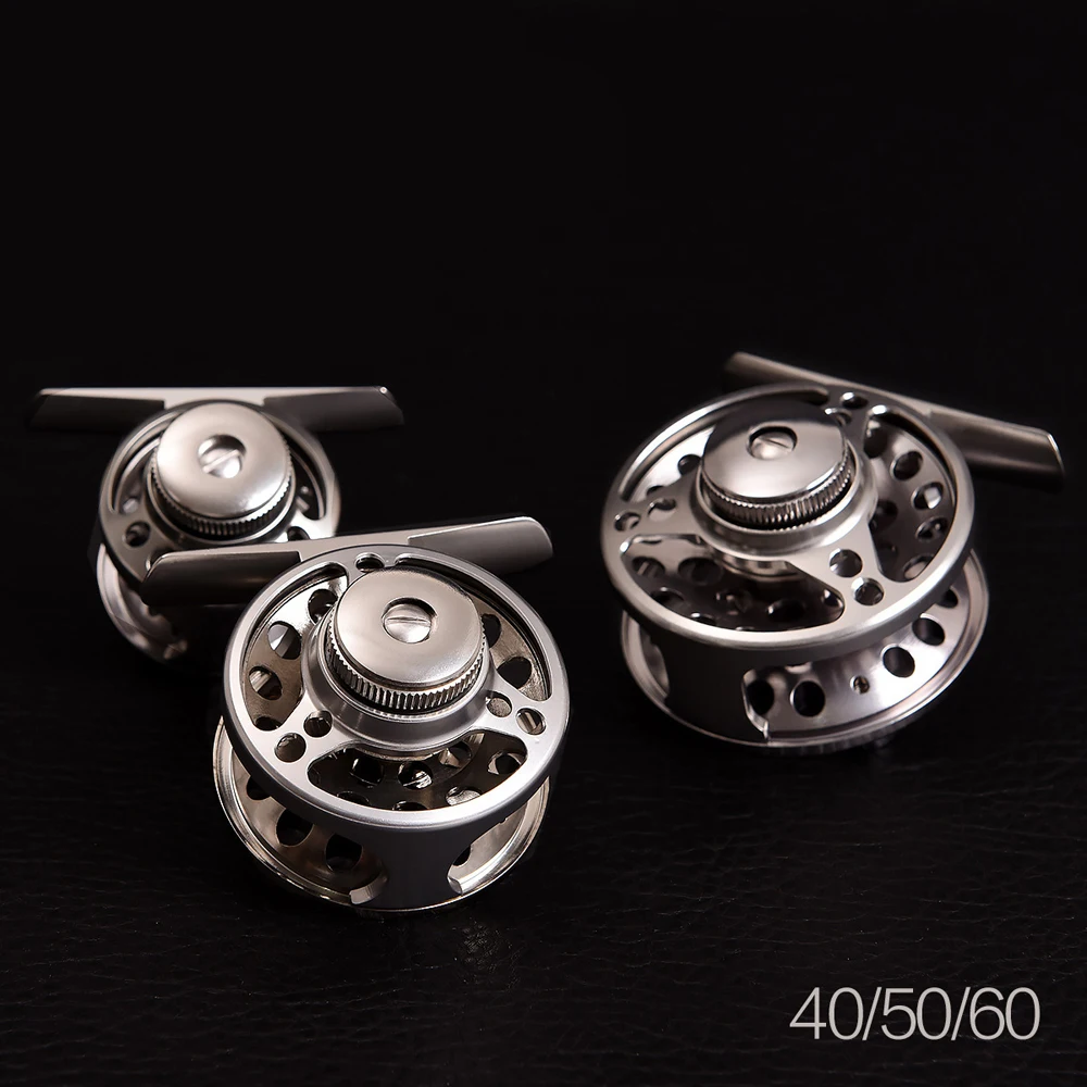 Carrete de pesca con mosca de aluminio serie 4000, 5000, 6000, mano izquierda/derecha, máquina intercambiable CNC, rueda de pesca con mosca para pescador - imagen 3