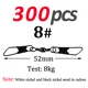 300pcs size 8