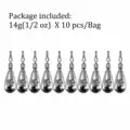 10pcs 14g sinkers