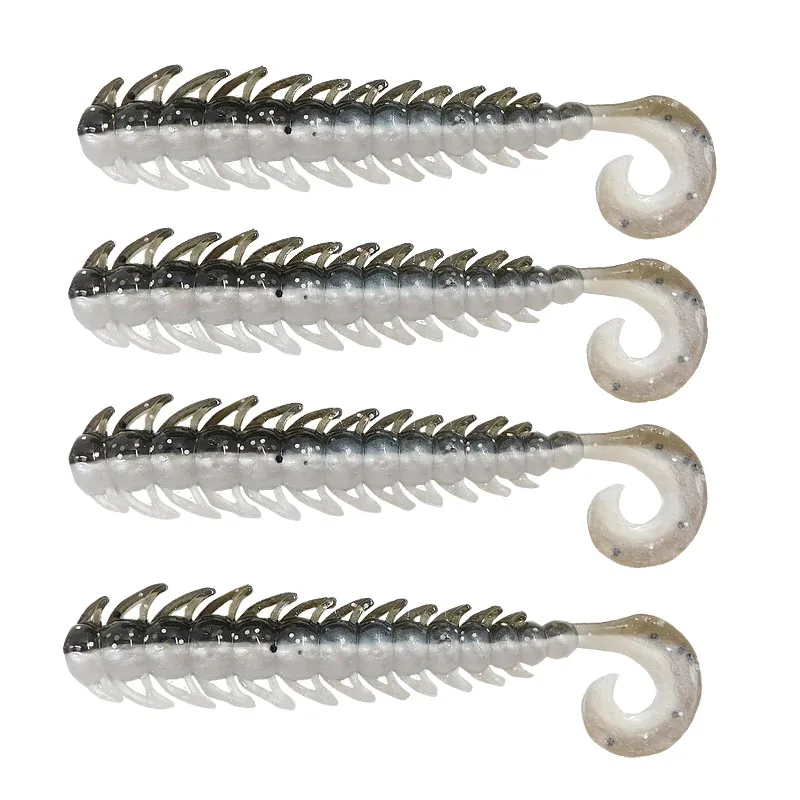 KESFISHING Isca cebos de plástico blando Rock Bugsy 2,8 "Wobbler atrayente de peces olor Pesca Señuelos de Pesca - imagen 3