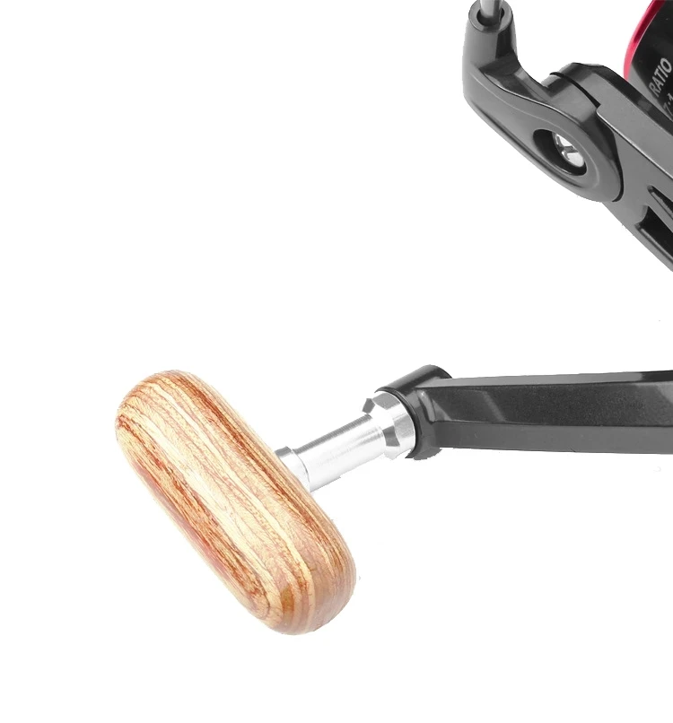 Carrete de pesca giratorio de Metal, 8KG de arrastre máximo, de acero inoxidable, accesorios de pesca en agua salada - imagen 4